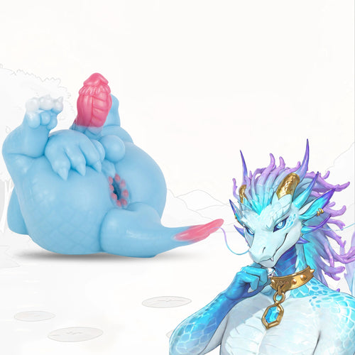 Butt Masturbator Celeste Azure Dragon Single – rear view