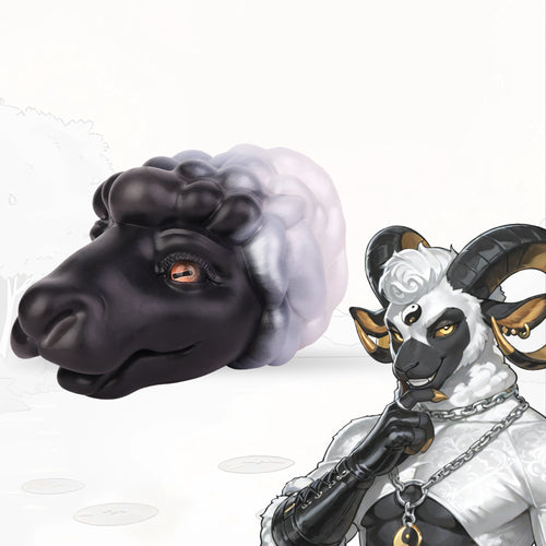 Sheep Masturbator Ovrek Animal Head Fleece – main product shot