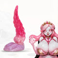 Modeus Fantasy Tentacle Dildo Peach Witch Silicone