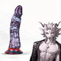 Dragon Dildo VORNSCALYR Void Ember Platinum Silicone
