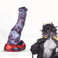 Dragon Dildo PYRSCALYR Void Ember Platinum Silicone