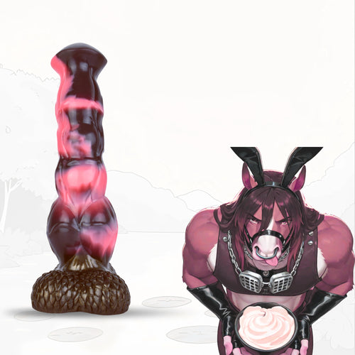 Dragon Dildo Drakmoor Phantom Night Scaled Base – rear view