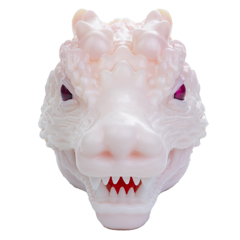 Dragon Masturbator Pallvex White Magenta Eye – three-quarter angle