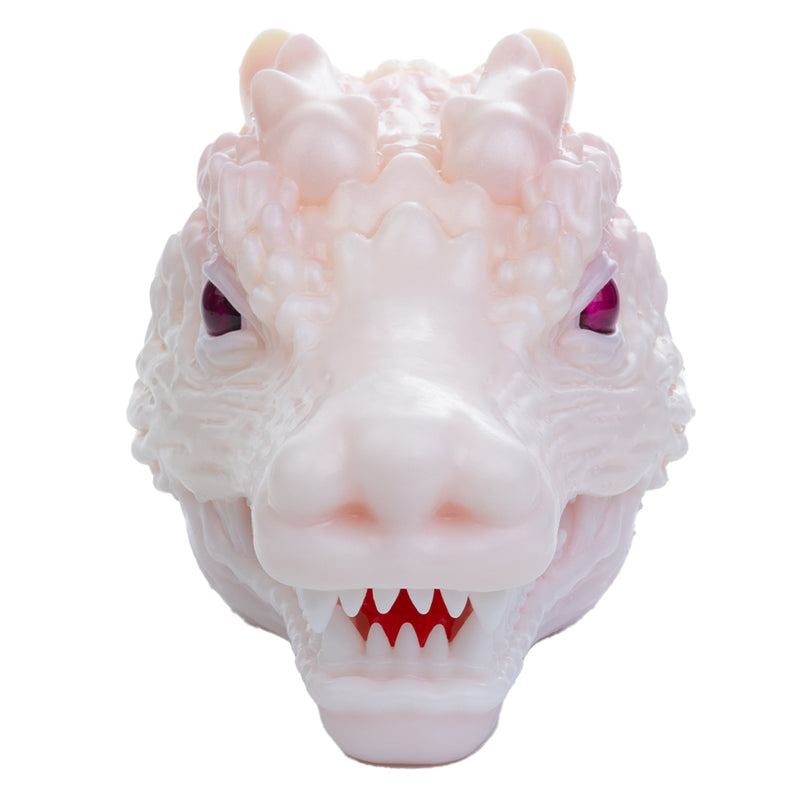 Dragon Masturbator Pallvex White Magenta Eye – three-quarter angle