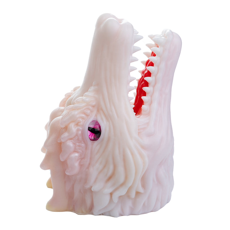 Dragon Masturbator Pallvex White Magenta Eye