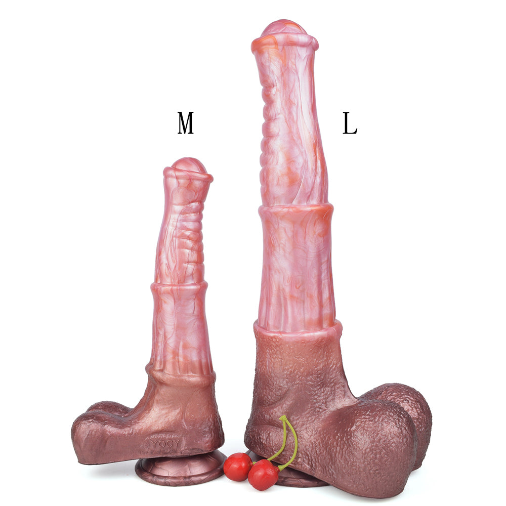 Realistic Horse Dildo Ferghana Sheath Testicles