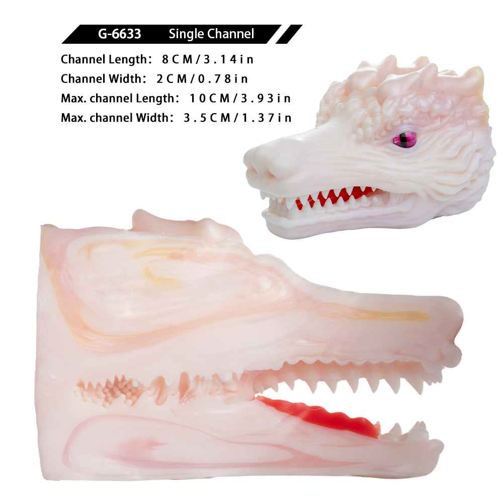 Dragon Masturbator Pallvex White Magenta Eye