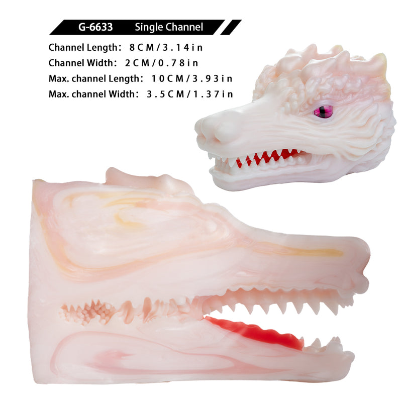 Dragon Masturbator Pallvex White Magenta Eye