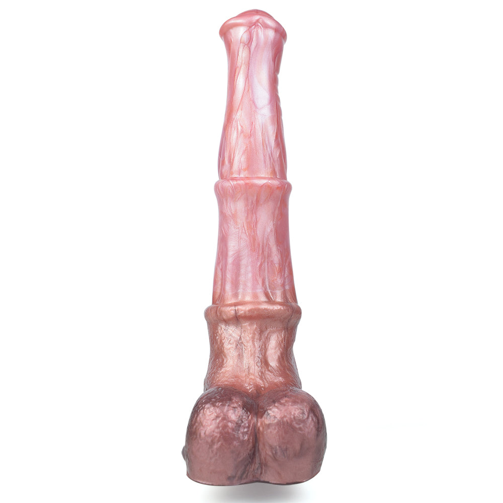 Realistic Horse Dildo Ferghana Sheath Testicles – top view