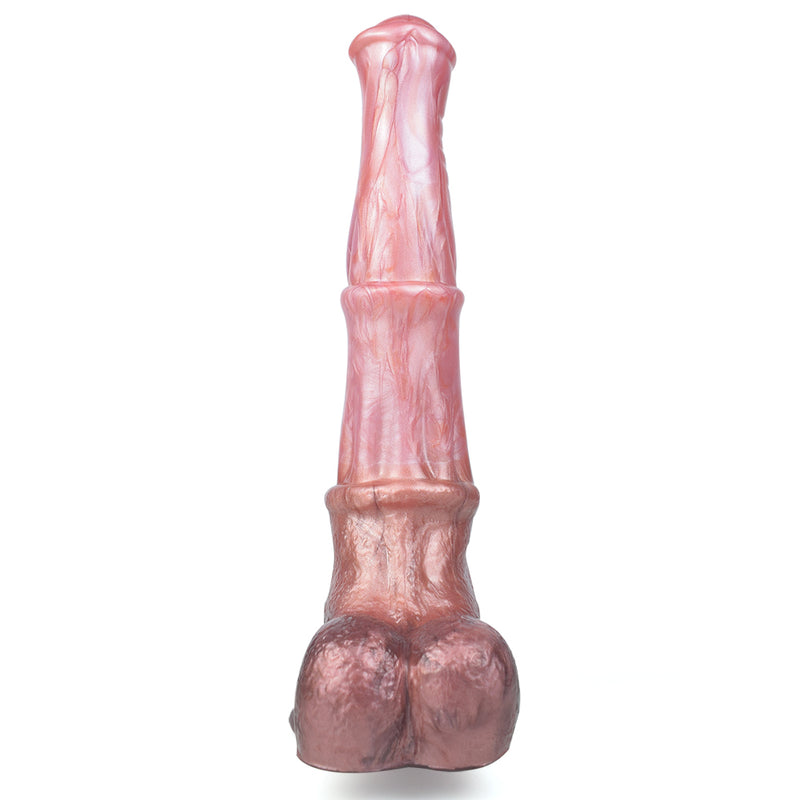 Realistic Horse Dildo Ferghana Sheath Testicles – top view