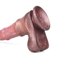 Realistic Horse Dildo Ferghana Sheath Testicles – three-quarter angle