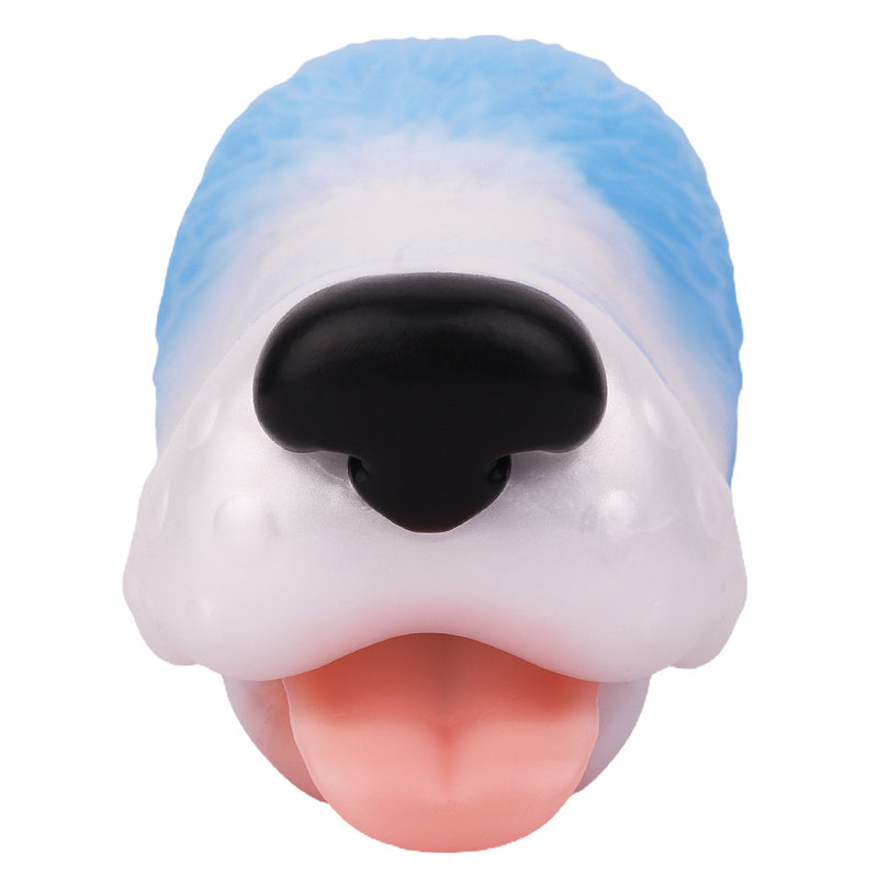 Dog Masturbator Canorix Animal Head Mouth Textured – side profile view