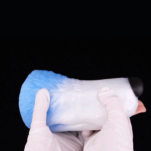 Dog Masturbator Canorix Animal Head Mouth Textured – top view