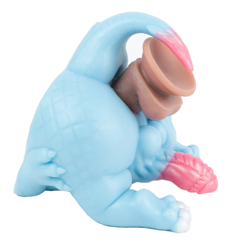 Butt Masturbator Celeste Azure Dragon Single – side profile view