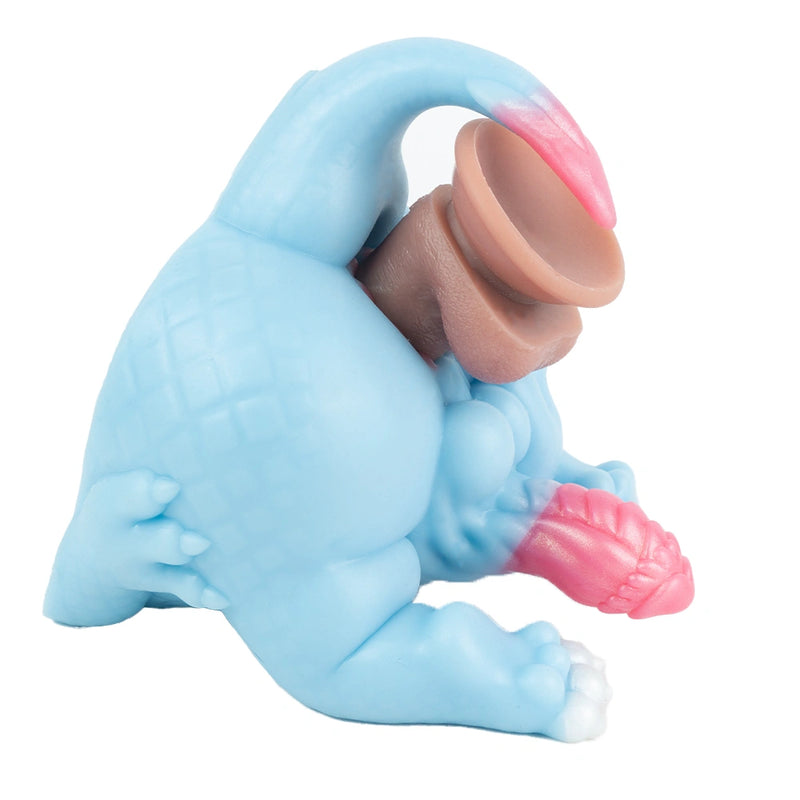 Butt Masturbator Celeste Azure Dragon Single – side profile view