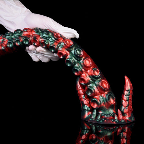 Joseph Octopus Tentacle Dildo XL Red Devil Silicone alternate view