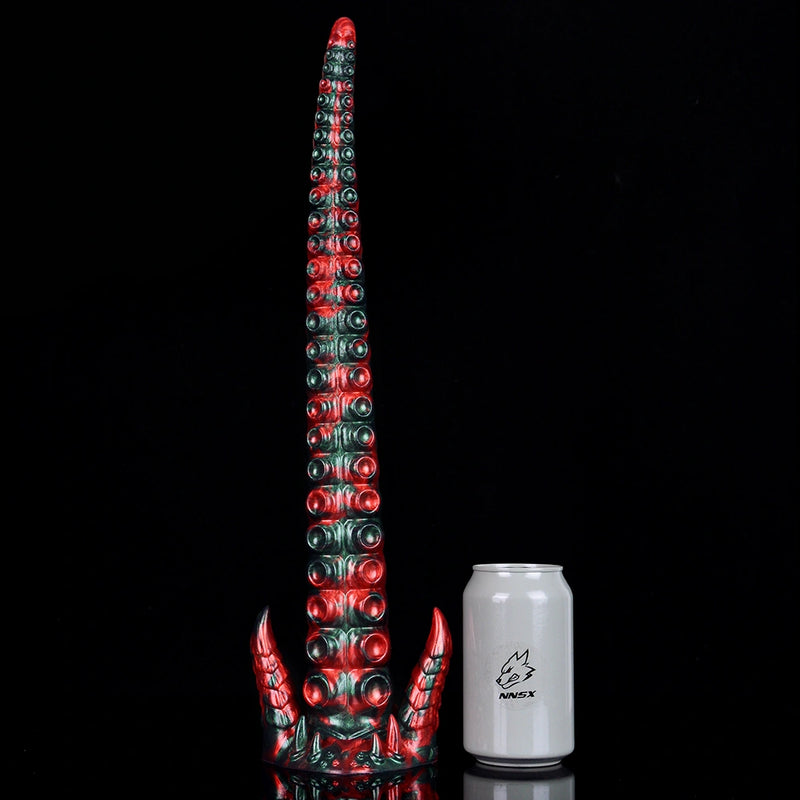 Joseph Octopus Tentacle Dildo XL Red Devil – three-quarter angle
