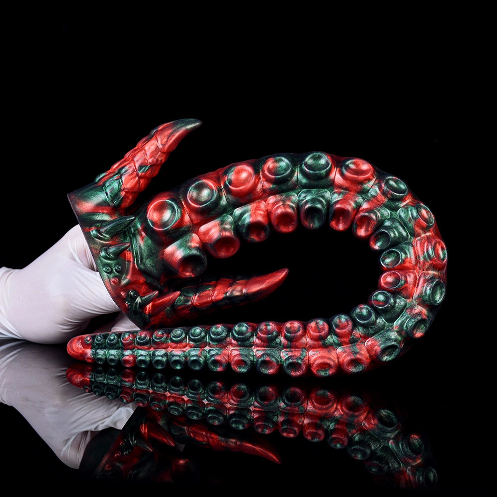 Joseph Octopus Tentacle Dildo XL Red Devil – top view