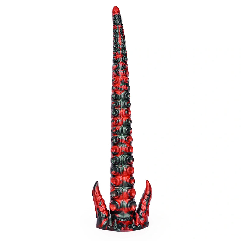 Joseph Octopus Tentacle Dildo XL Red Devil – rear profile view