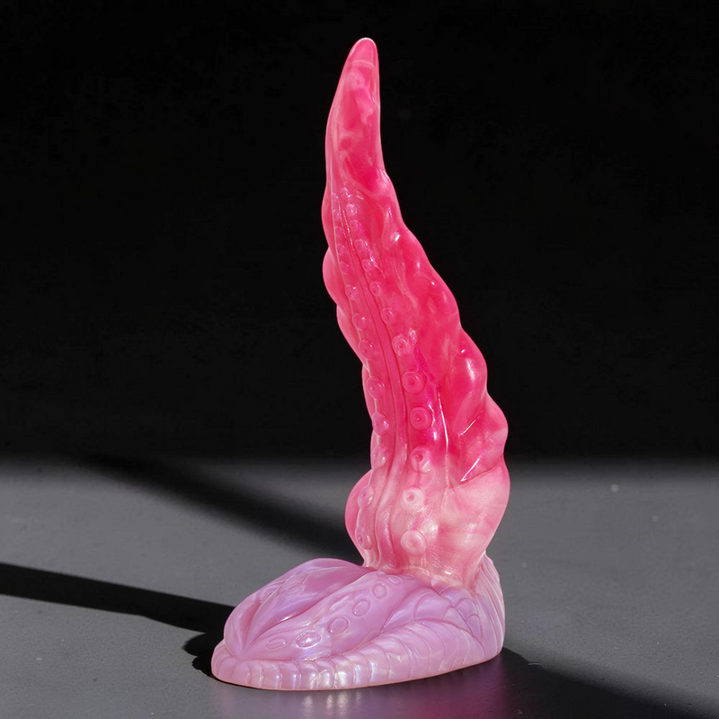 Modeus Fantasy Tentacle Dildo Peach Witch Silicone – detail close-up