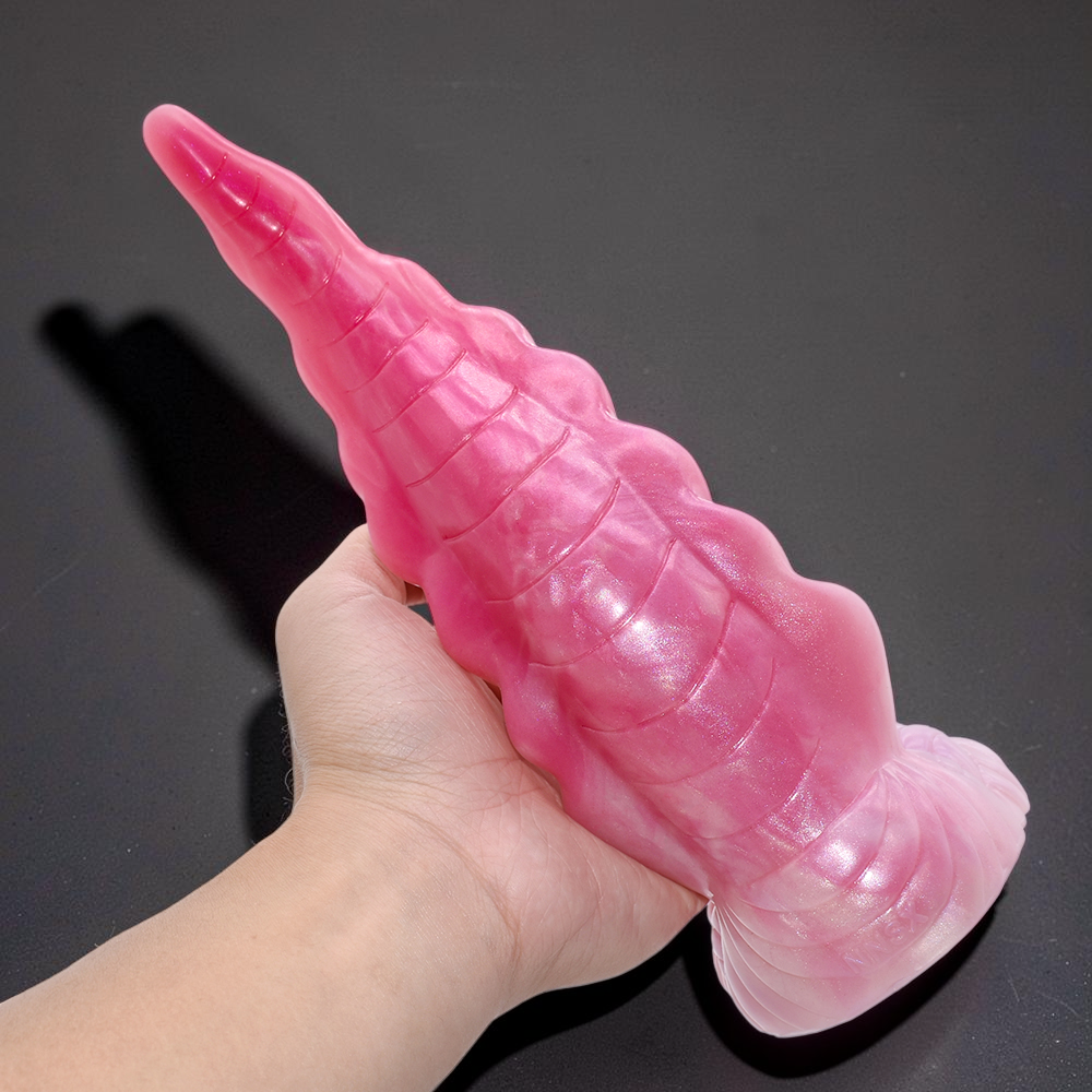 Modeus Fantasy Tentacle Dildo Peach Witch Silicone – texture detail