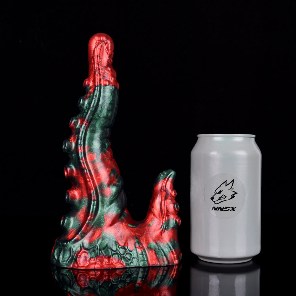 Eric Tentacle Fantasy Dildo Red Devil Silicone – alternate angle view
