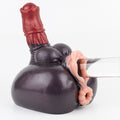 Titan Horse Dual-Chamber Fantasy Buttocks – side profile view