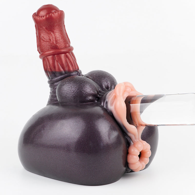 Titan Horse Dual-Chamber Fantasy Buttocks – side profile view