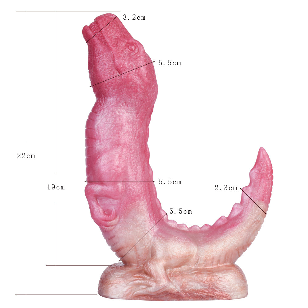 Fantasy Dildo RAPTVEX Velociraptor Platinum Silicone
