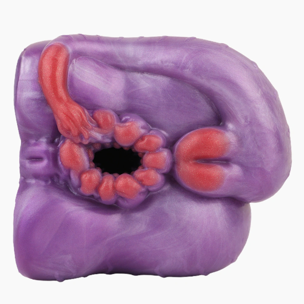 Ember Magic Dragon Fantasy Buttocks Masturbator – rear profile view