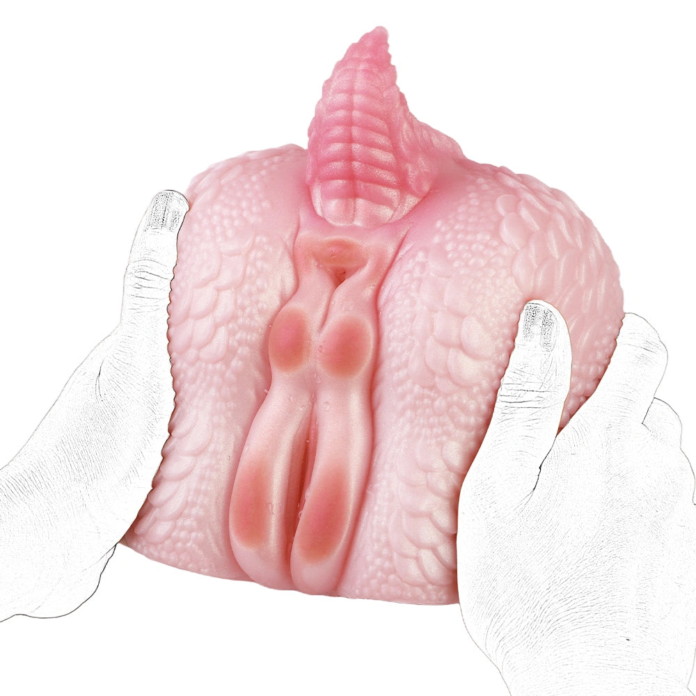 Butt Masturbator Pyro Fire Dragon Dual Channel – interior channel view