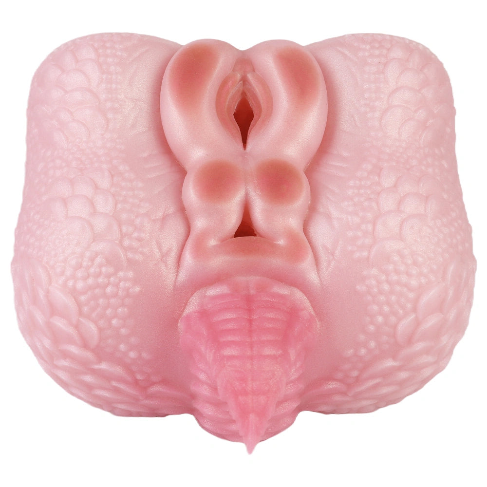 Butt Masturbator Pyro Fire Dragon Dual Channel – three-quarter angle