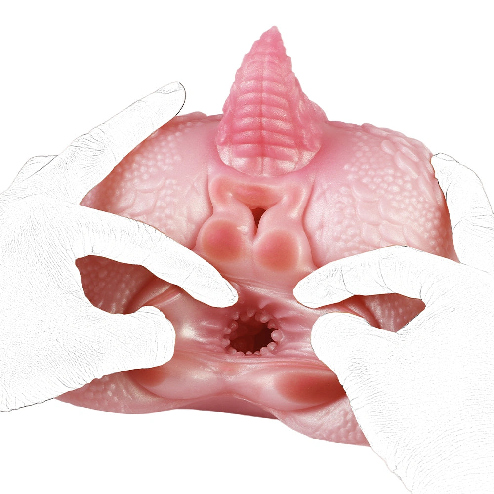 Butt Masturbator Pyro Fire Dragon Dual Channel