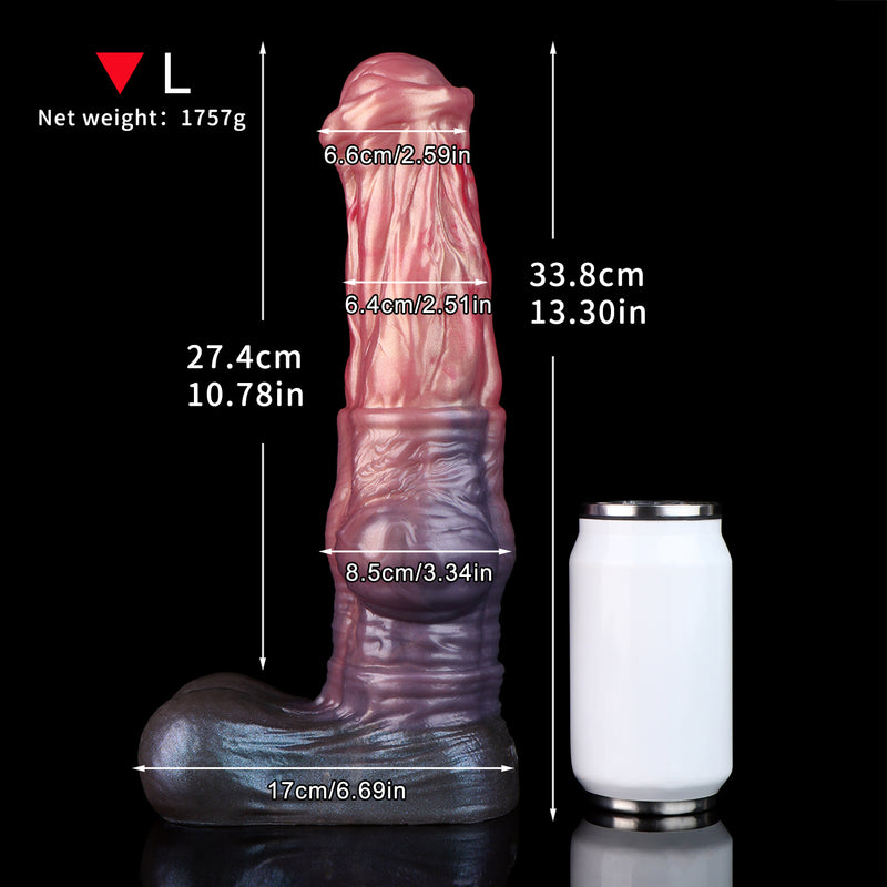 Monster Horse Dildo Nocthrex Dual Layer Night – view 18