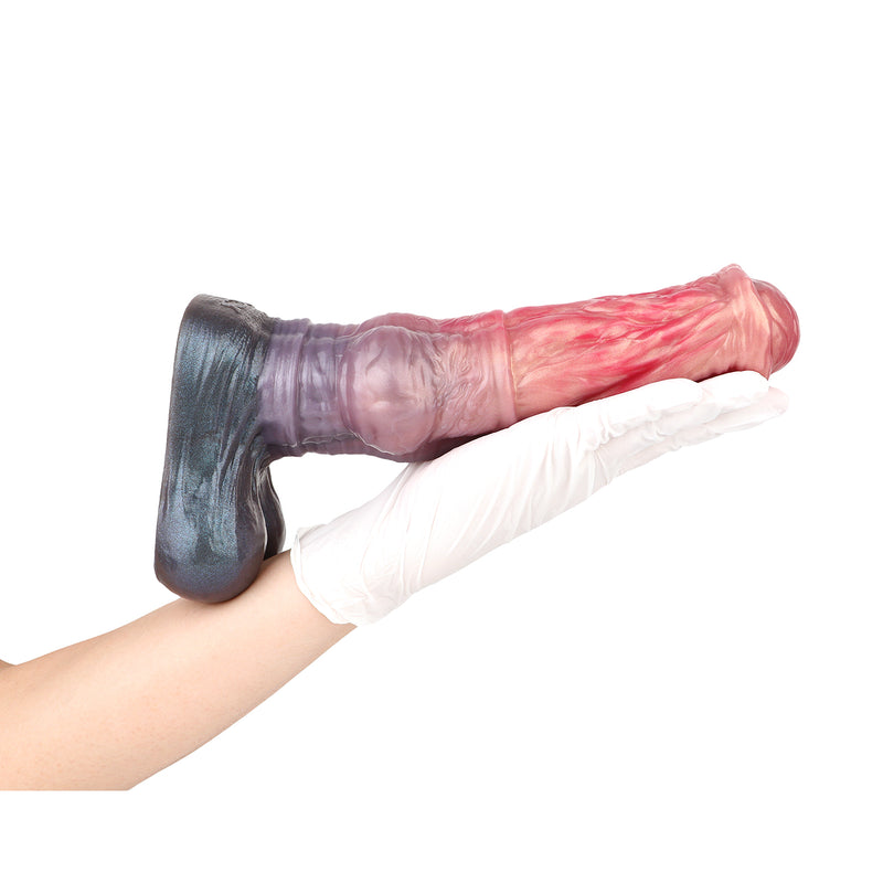 Monster Horse Dildo Nocthrex Dual Layer Night – side profile view