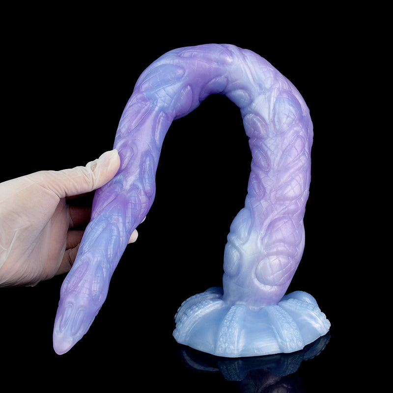 Monster Lord Octopus XL Tentacle Dildo Sea Jade – three-quarter angle