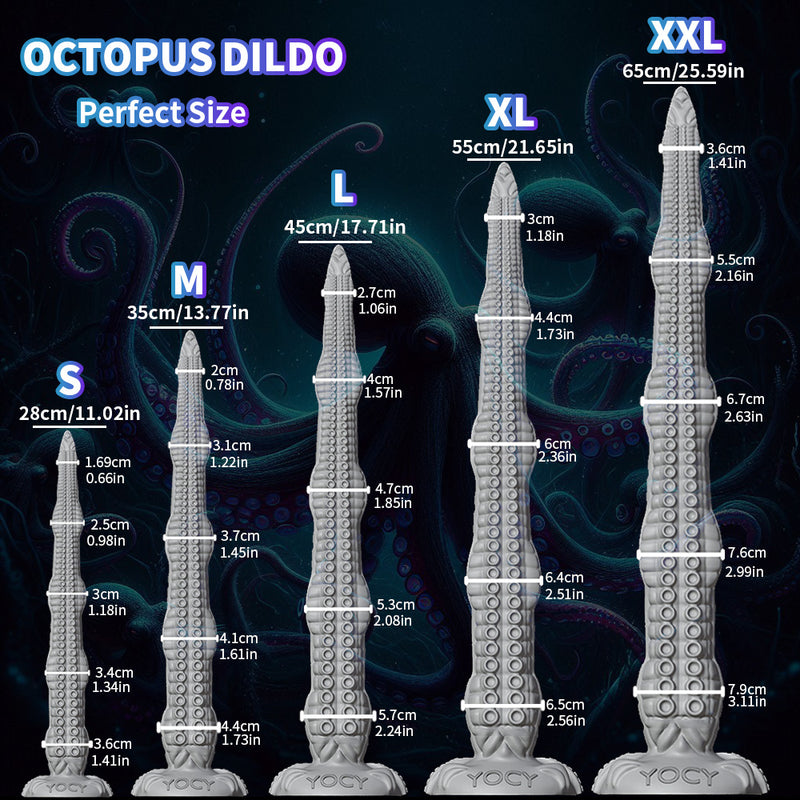 Monster Lord Octopus XL Tentacle Dildo Sea Jade – packaging view