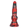 Monster Zenos Tentacle Dildo Red Devil Silicone – top view