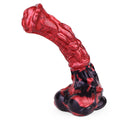 Enormous Horse Dildo Moltenax Red Flames 1114g – alternate angle view