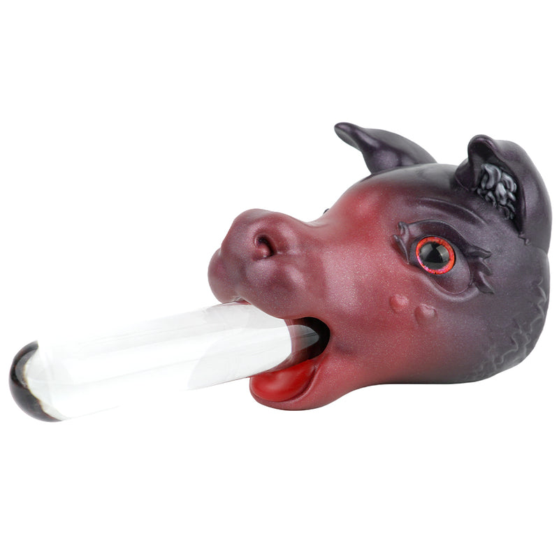 Pig Masturbator Grymvex Demon Boar Red Eye – detail close-up