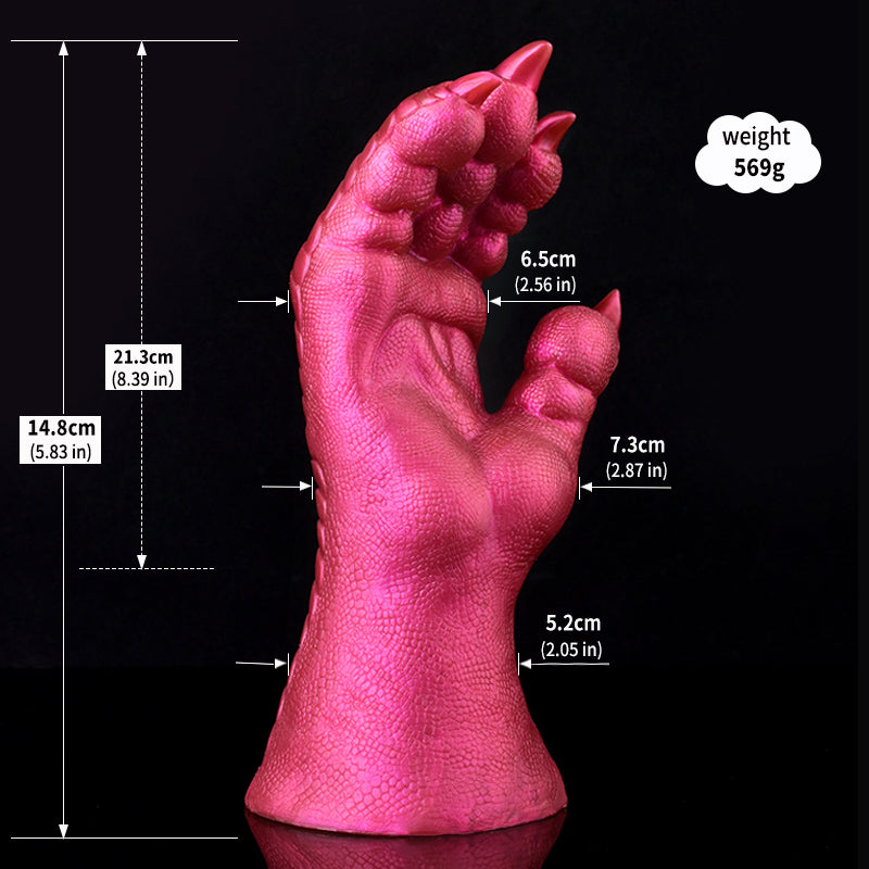 David Alien Claw Hand Fantasy Dildo – packaging view