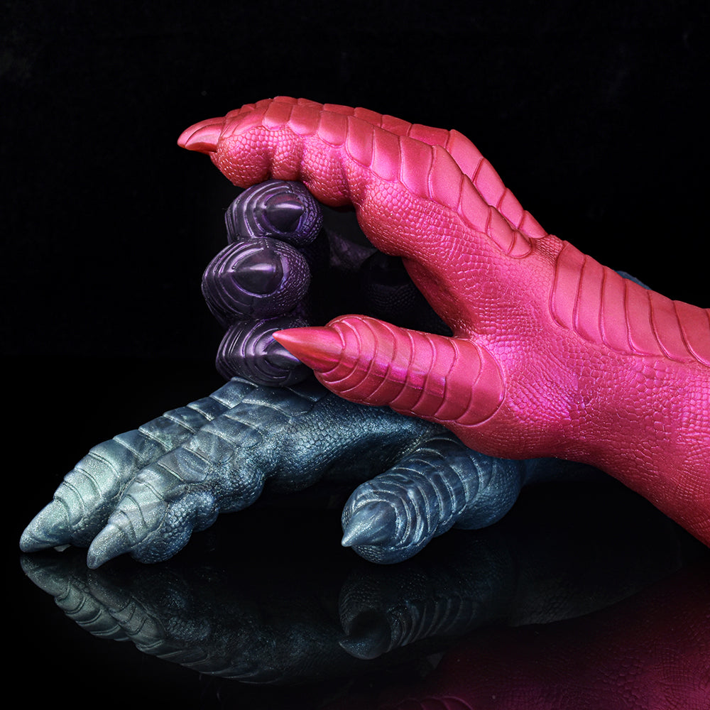 David Alien Claw Hand Fantasy Dildo – top view