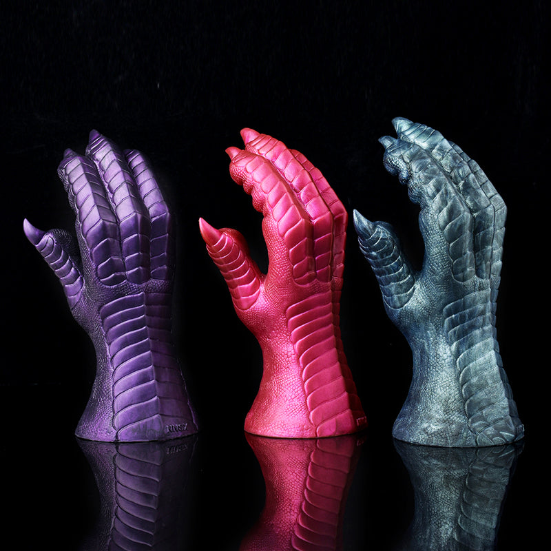 David Alien Claw Hand Fantasy Dildo – three-quarter angle