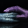 David Alien Claw Hand Fantasy Dildo – rear profile view