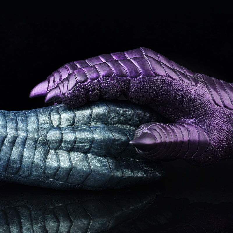 David Alien Claw Hand Fantasy Dildo – rear profile view