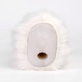Furry Male Masturbator Alvplux White Fluffy Fur – detail close-up