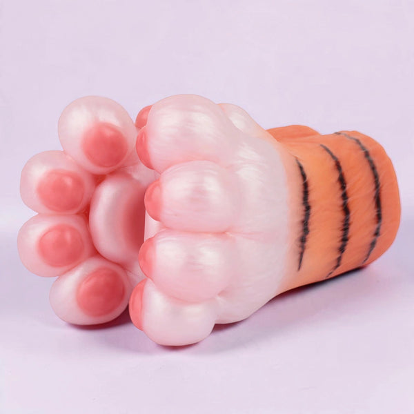 Masturbateur Tiger Paw Tyrvax Ambre Orange Rayé