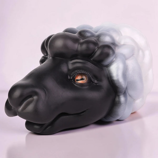 Masturbateur Mouton Tête d'Animal en Laine Ovrek