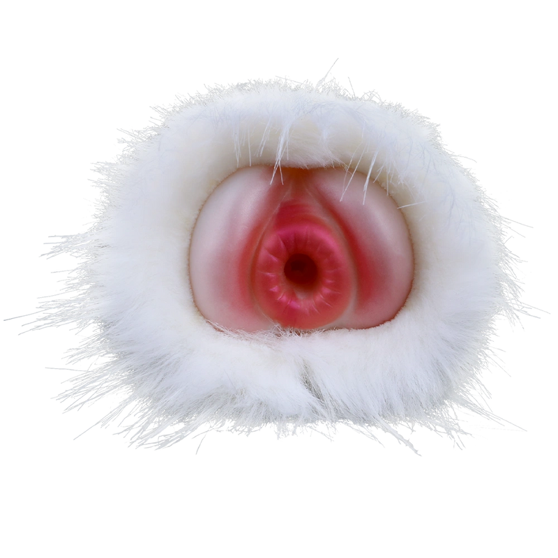 Furry Male Masturbator Arctplux Arctic White Fur – front view