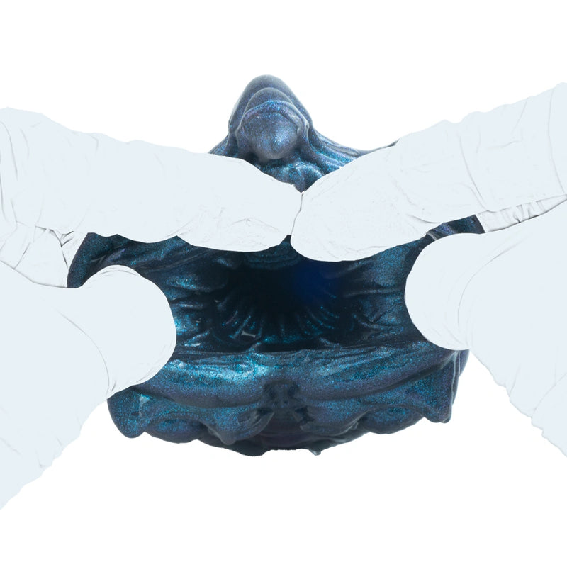 Monster Paw Masturbator Azuras Alien Claw Teal – bottom base view